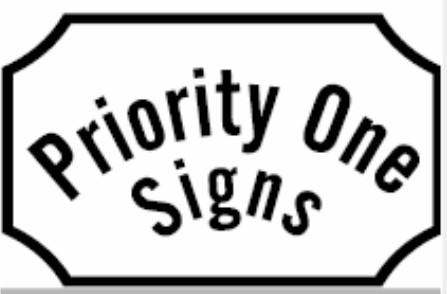 Priority One Signs